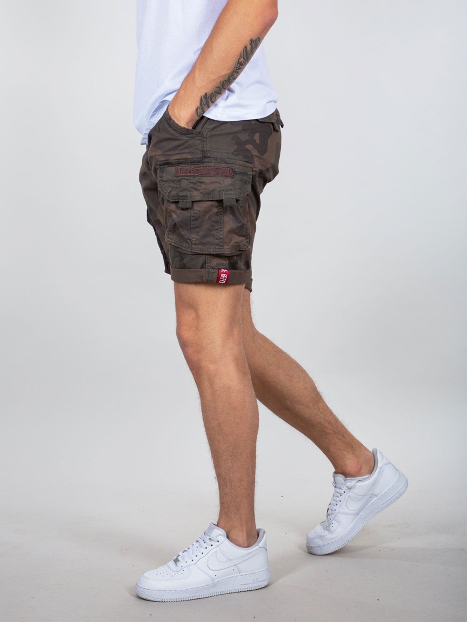 Alpha Industries Crew Short Camo sold by Luke 1977 product image thumbnail 4