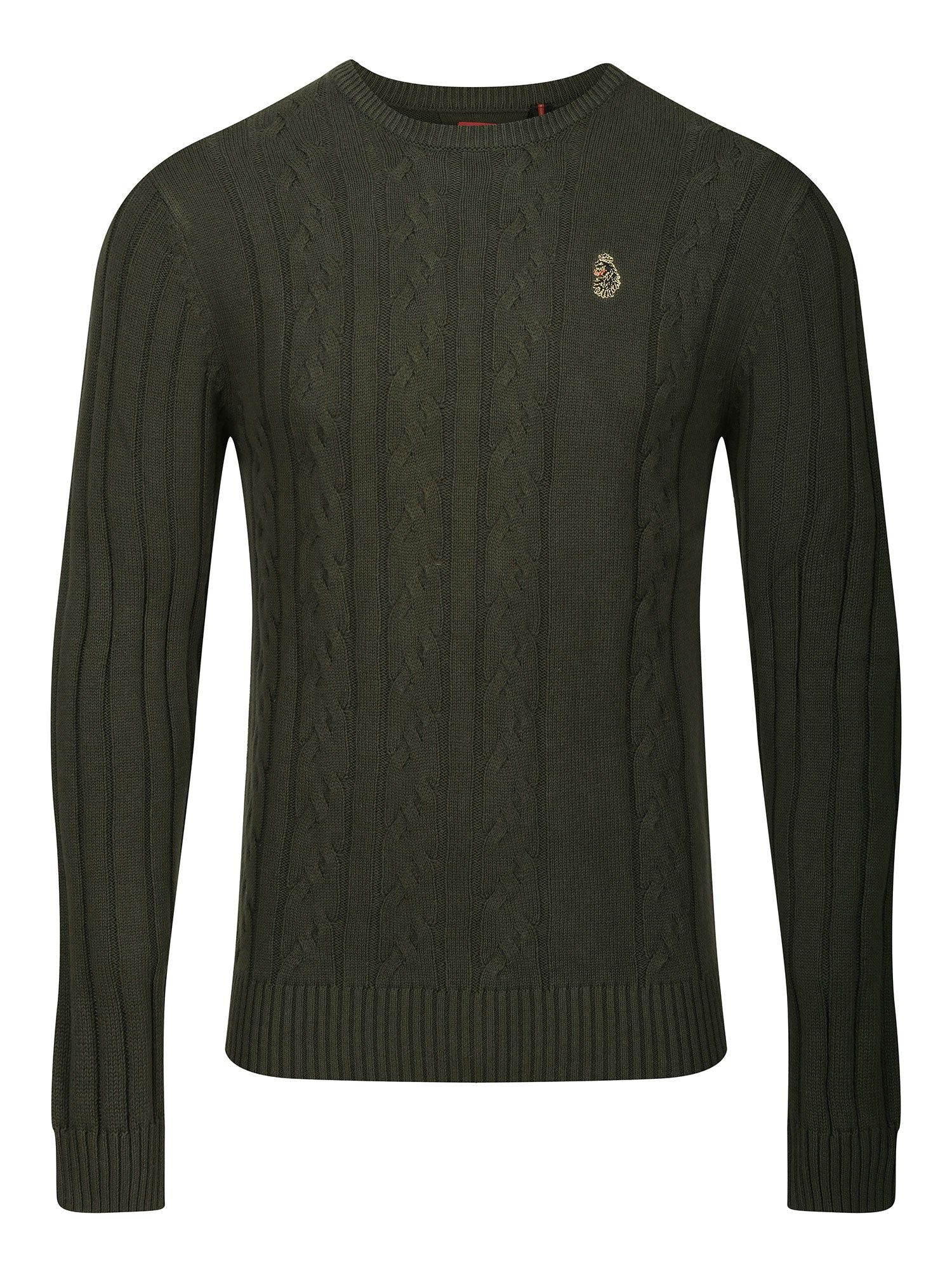 MORDEN TEXTURED CREW NECK KNITTED JUMPER sold by Luke 1977