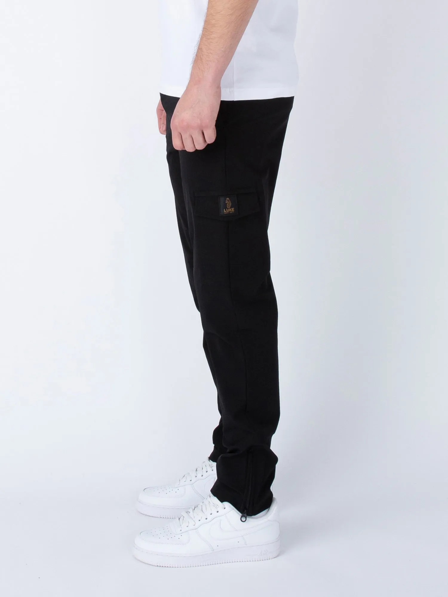 SEMANTIC POCKET DETAIL CARGO TROUSERS sold by Luke 1977 product image thumbnail 4