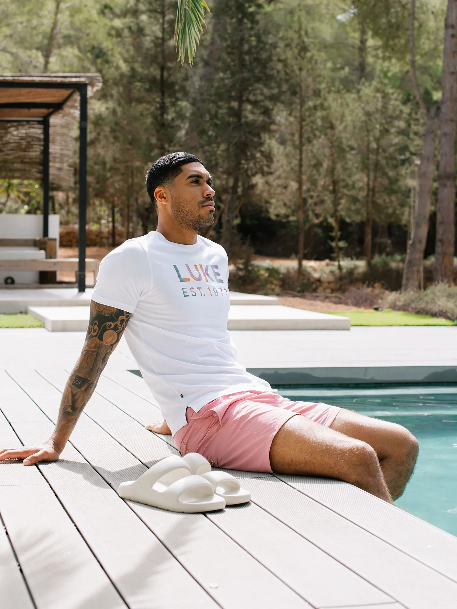 LAUCALA TEXT T-SHIRT sold by Luke 1977 product image thumbnail 5