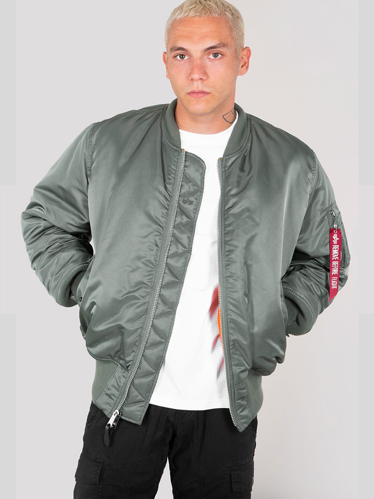 Alpha Industries MA-1 Bomber Jacket sold by Luke 1977 product image thumbnail 2