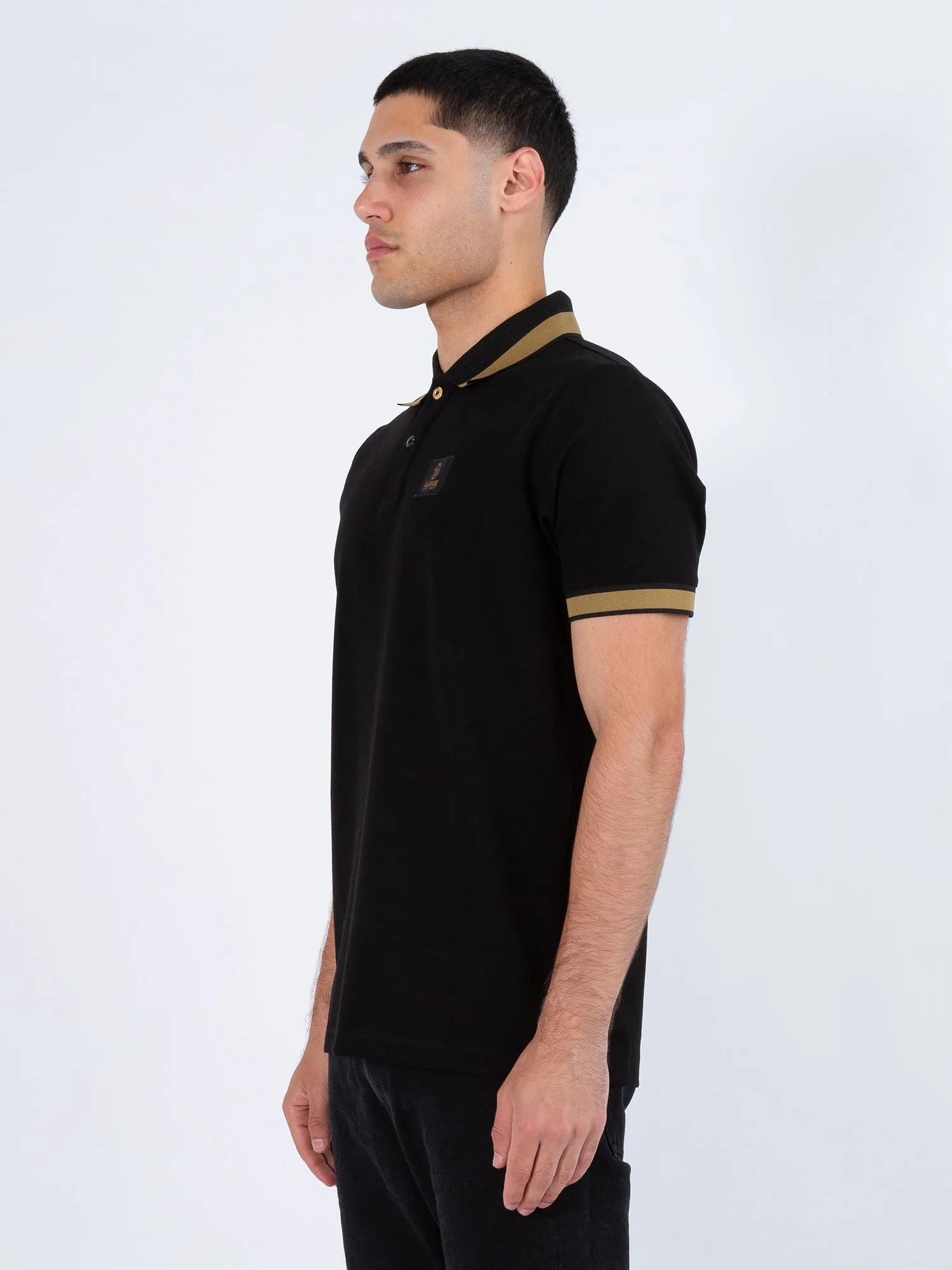 MAKATI HONEYCOMB TEXTURED POLO sold by Luke 1977 product image thumbnail 3