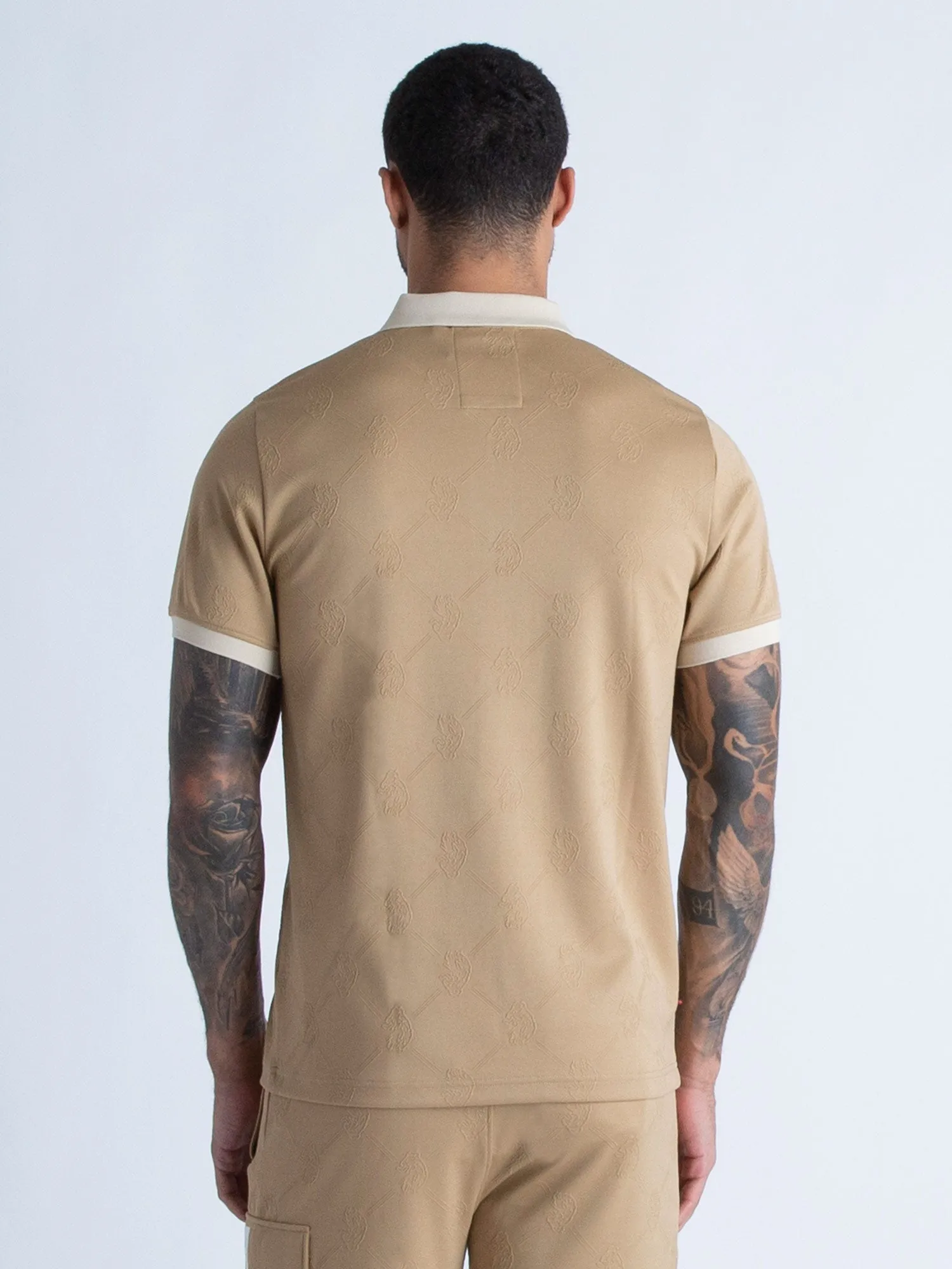 BAUER JACQUARD ZIP POLO sold by Luke 1977 product image thumbnail 4