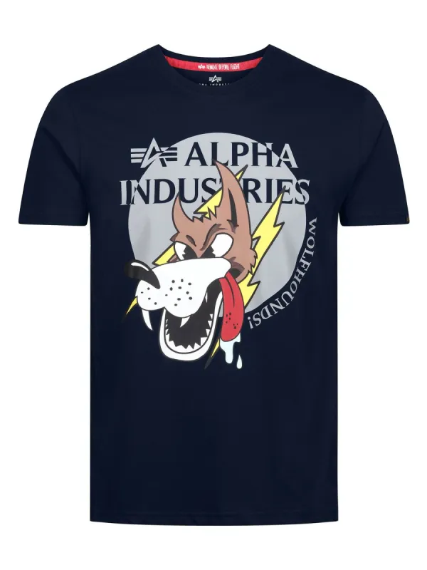 Alpha Industries Wolfhounds T T-Shirt sold by Luke 1977