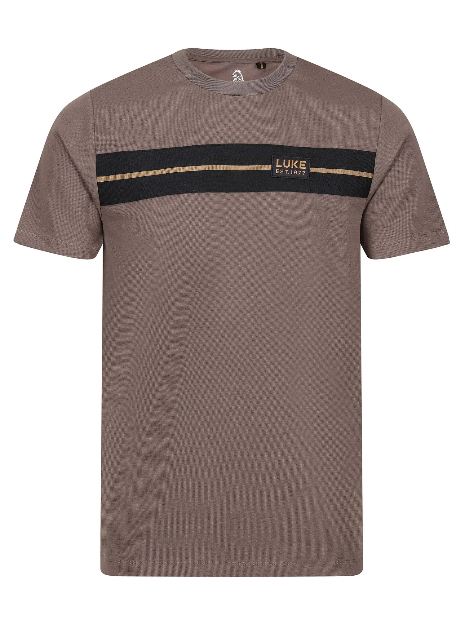 HOPKINS CHEST TAPE PIQUE T-SHIRT sold by Luke 1977 product image thumbnail 2