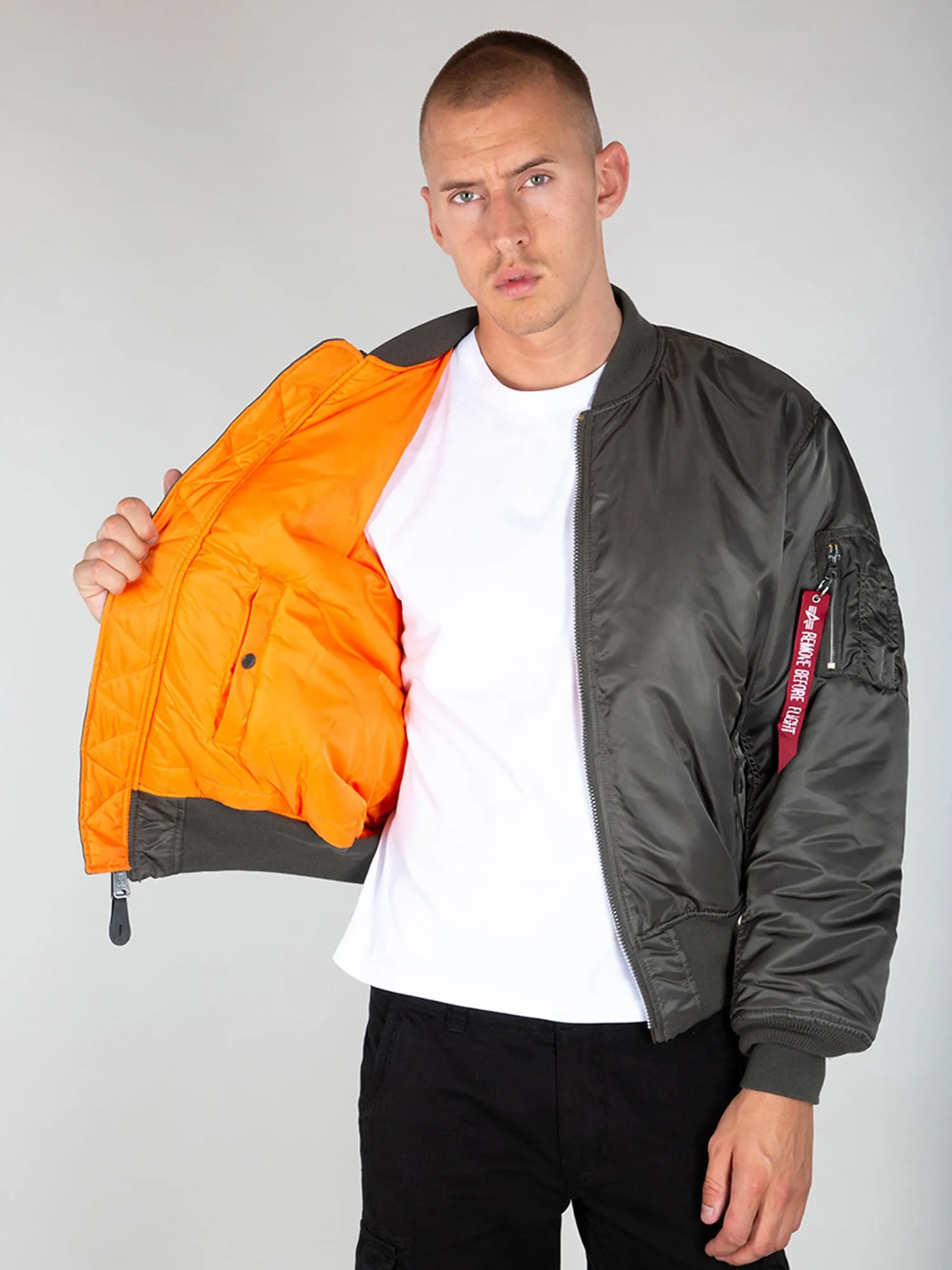Alpha Industries MA-1 Bomber Jacket sold by Luke 1977 product image thumbnail 2