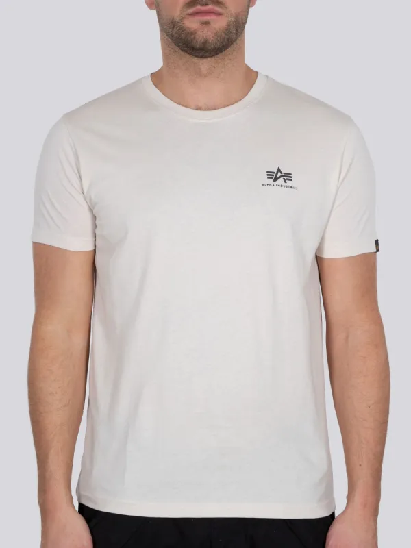 ALPHA INDUSTRIES BASIC T SMALL LOGO T-SHIRT sold by Luke 1977