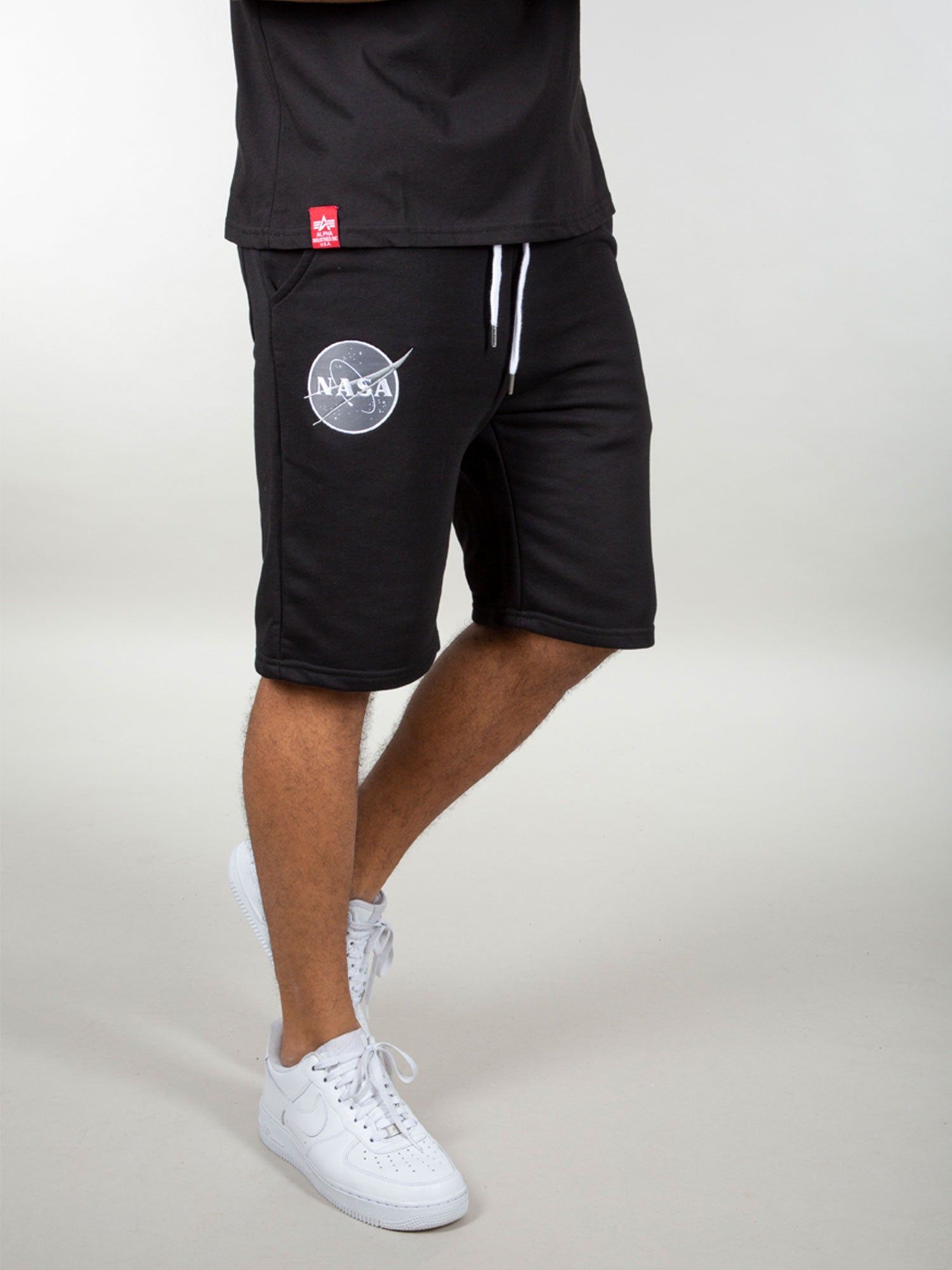 Alpha Industries NASA Basic Sweat Short sold by Luke 1977