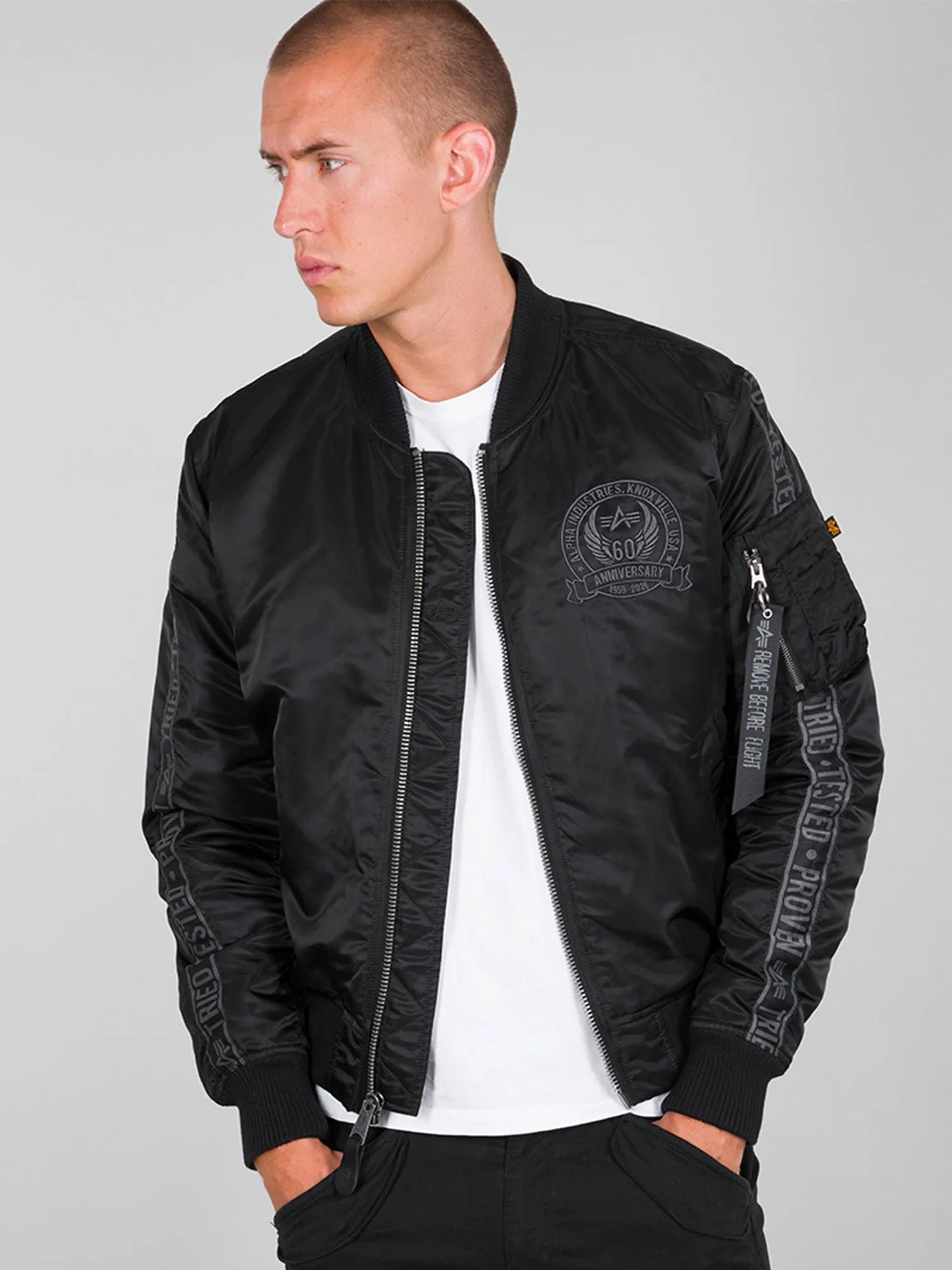 Alpha Industries MA-1 60 Anniversary Bomber Jacket sold by Luke 1977 product image thumbnail 3