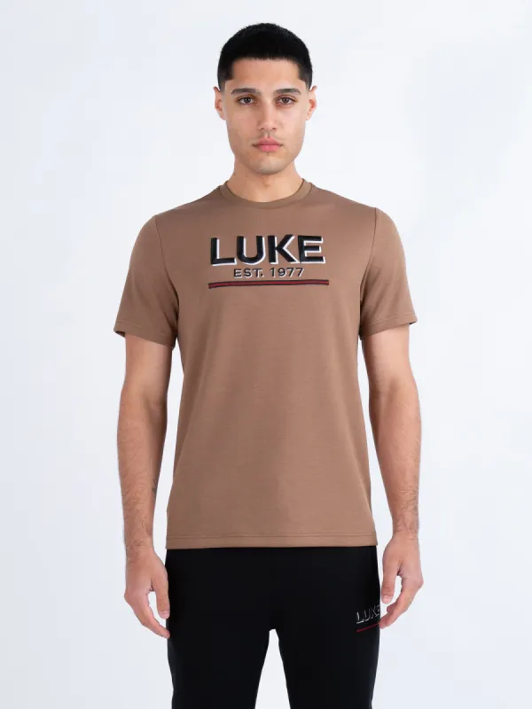 THREE D MODAL HEAVYWEIGHT T-SHIRT sold by Luke 1977