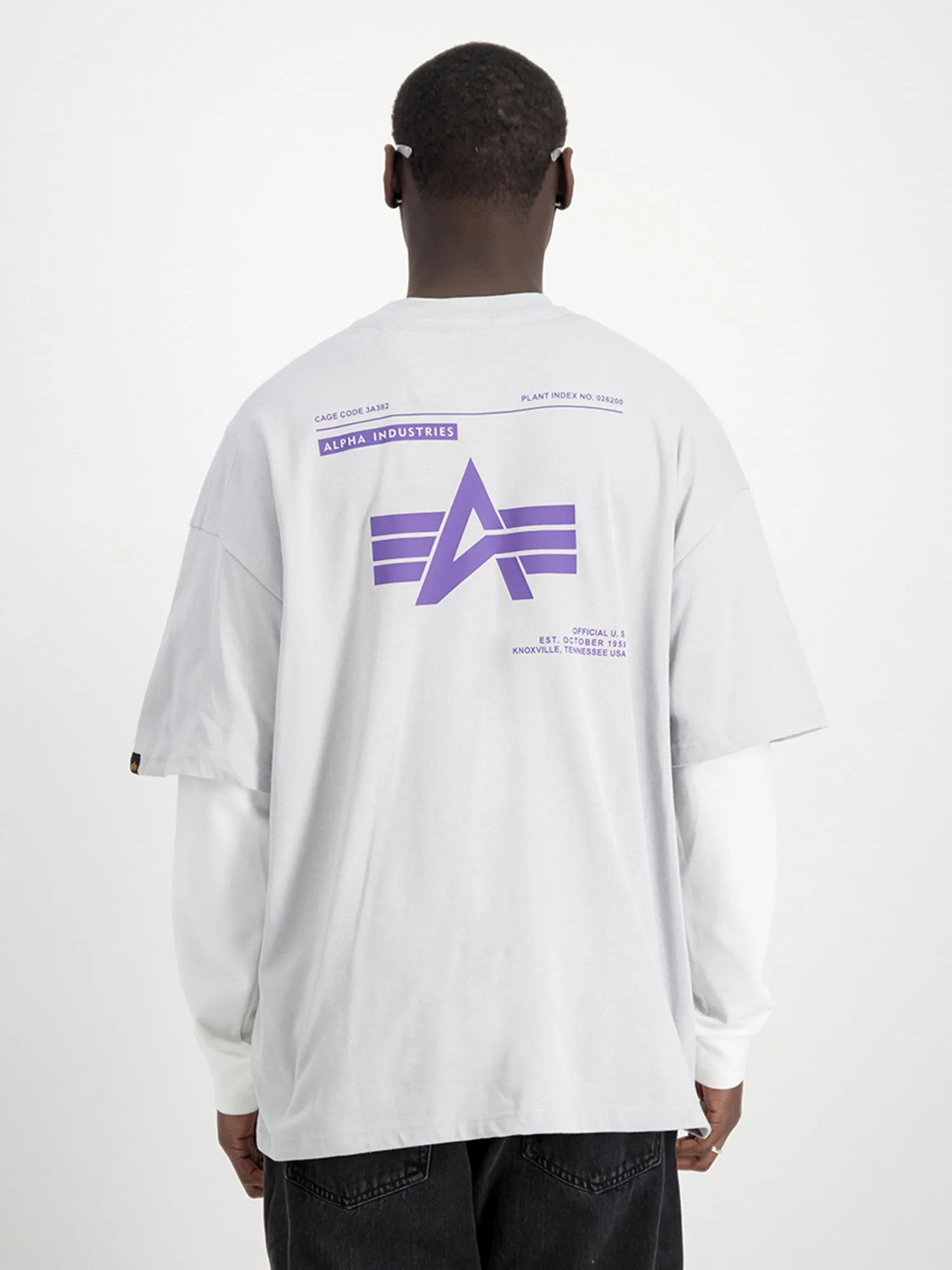 Alpha Industries Logo BP RELAXED FIT T-shirt sold by Luke 1977 product image thumbnail 2