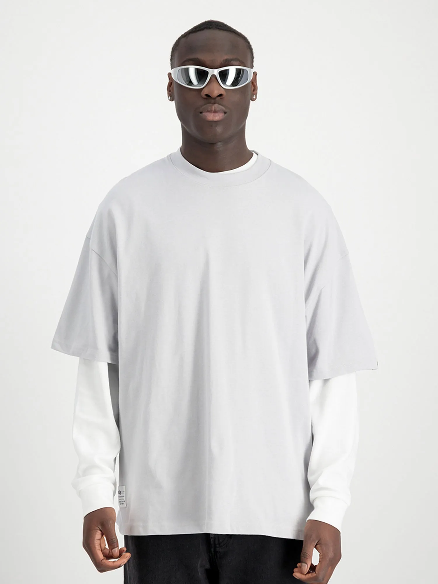 Alpha Industries Logo BP RELAXED FIT T-shirt sold by Luke 1977