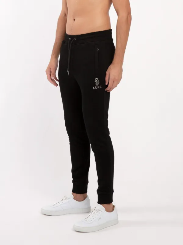 LONG SIGHTED 2 CUFFED PURE COTTON JOGGERS sold by Luke 1977
