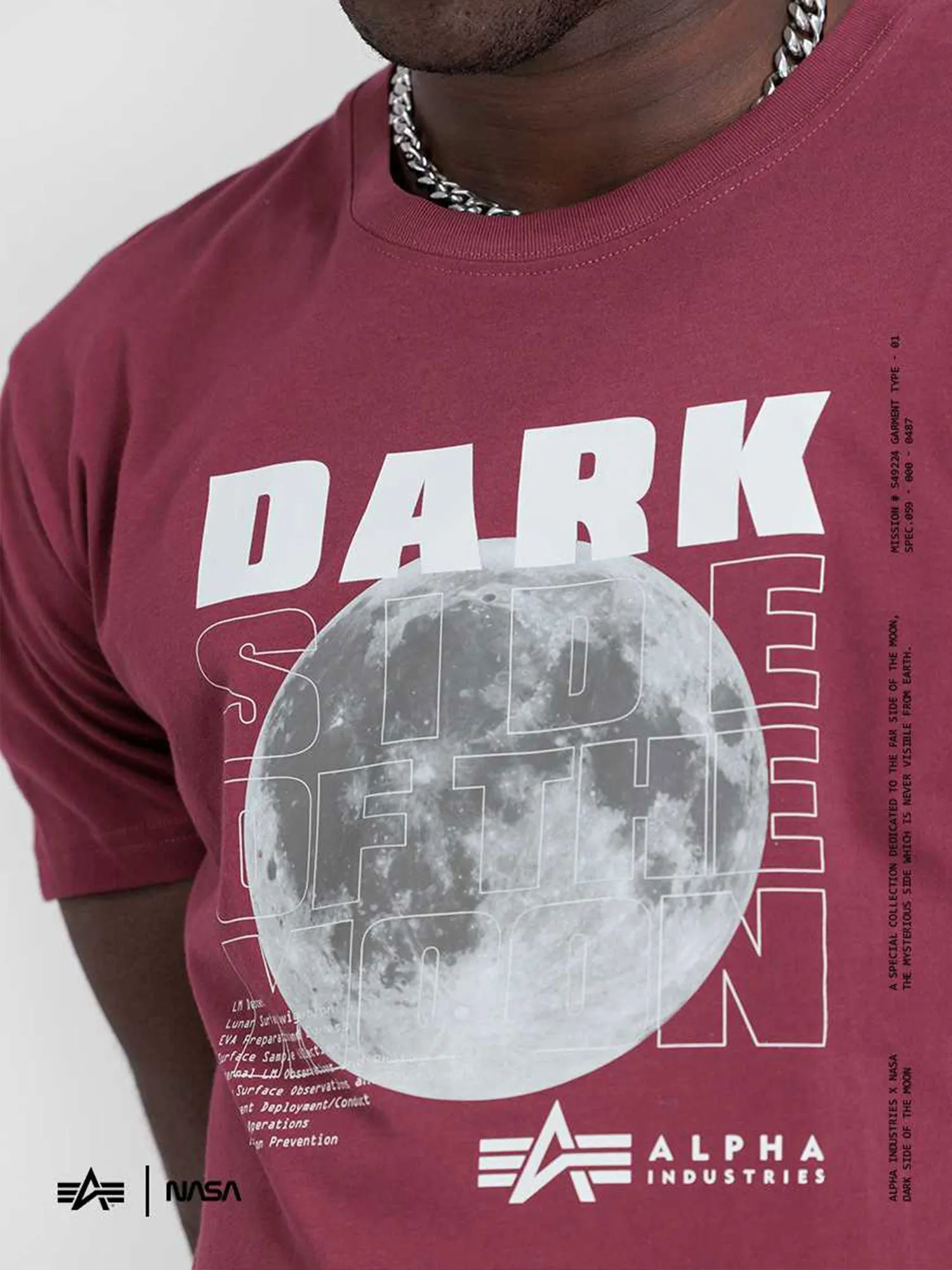 Alpha Industries Dark Side T-Shirt sold by Luke 1977 product image thumbnail 5