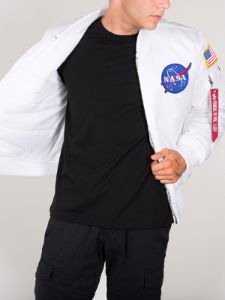 Alpha Industries MA-1 VF NASA Bomber Jacket sold by Luke 1977