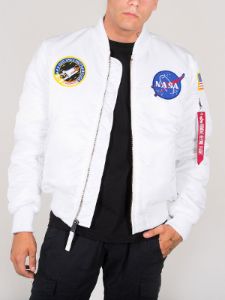 Alpha Industries MA-1 VF NASA Bomber Jacket sold by Luke 1977