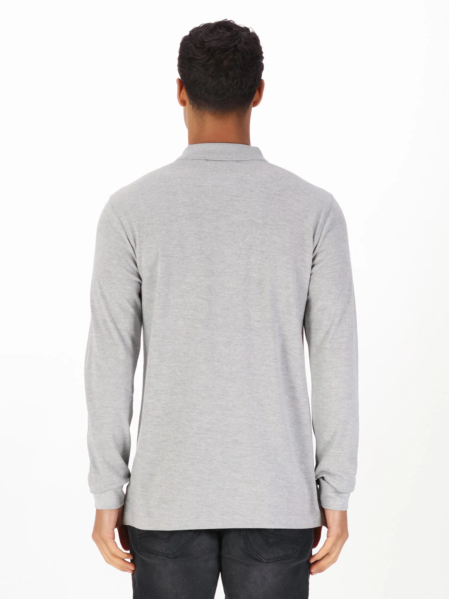 WILLIAMS CLASSIC PIQUE LONG SLEEVE POLO sold by Luke 1977 product image thumbnail 4