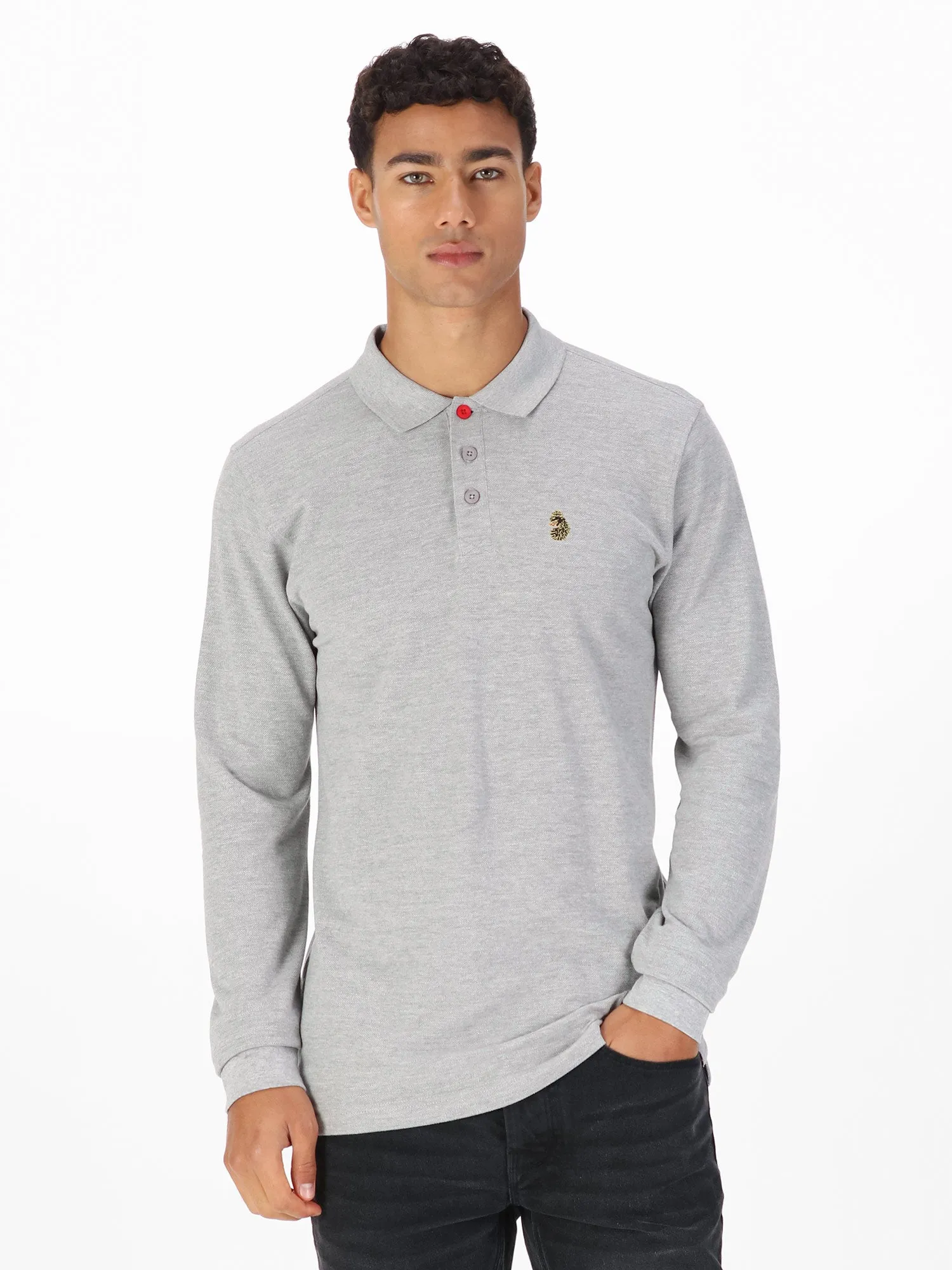 WILLIAMS CLASSIC PIQUE LONG SLEEVE POLO sold by Luke 1977 product image thumbnail 2