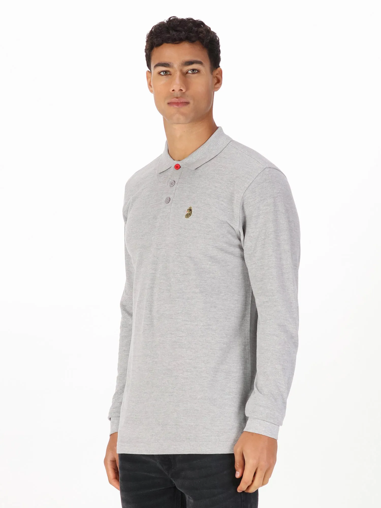 WILLIAMS CLASSIC PIQUE LONG SLEEVE POLO sold by Luke 1977 product image thumbnail 3