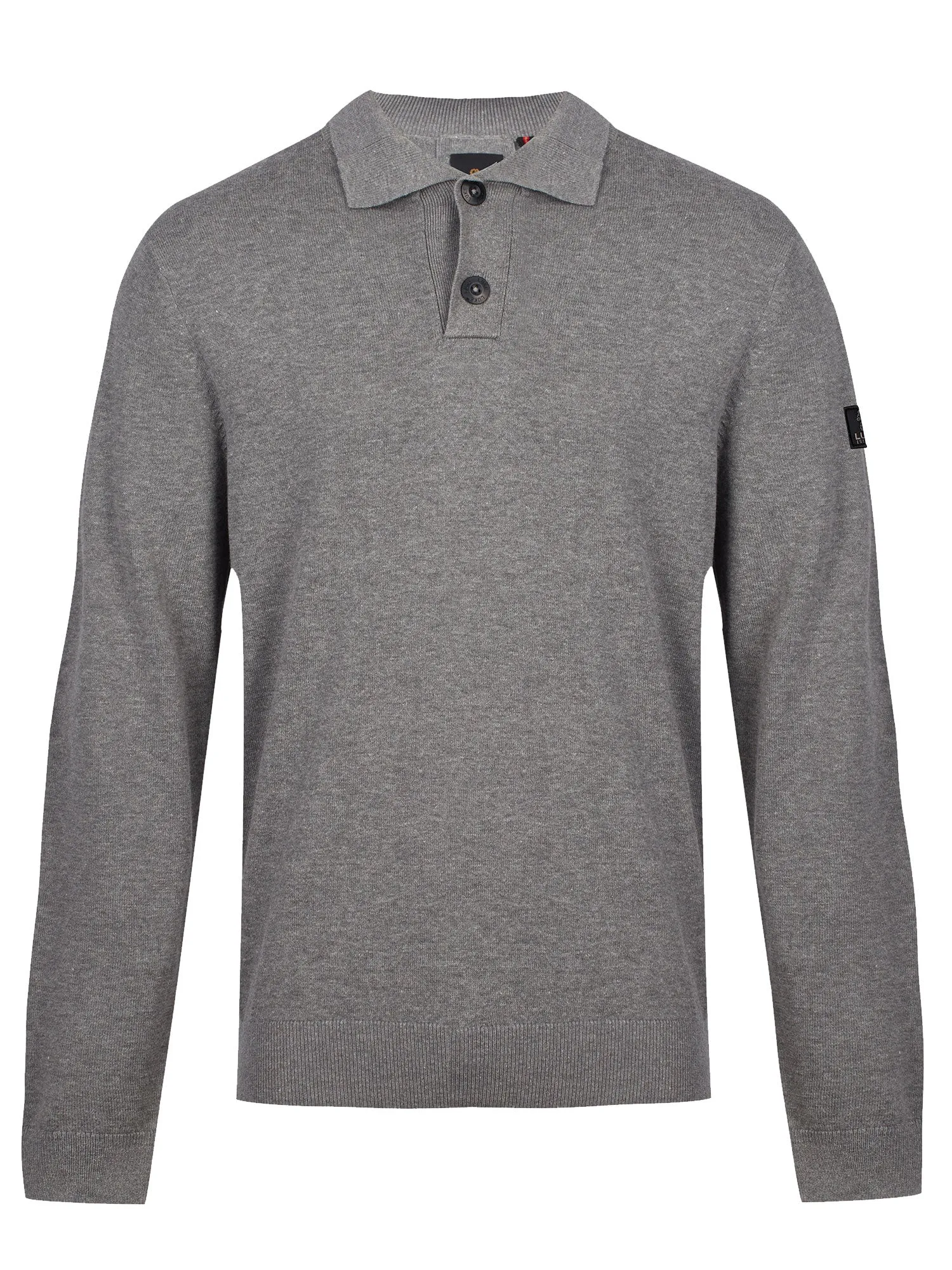 FAIRBANKS LONG SLEEVE KNITTED POLO sold by Luke 1977