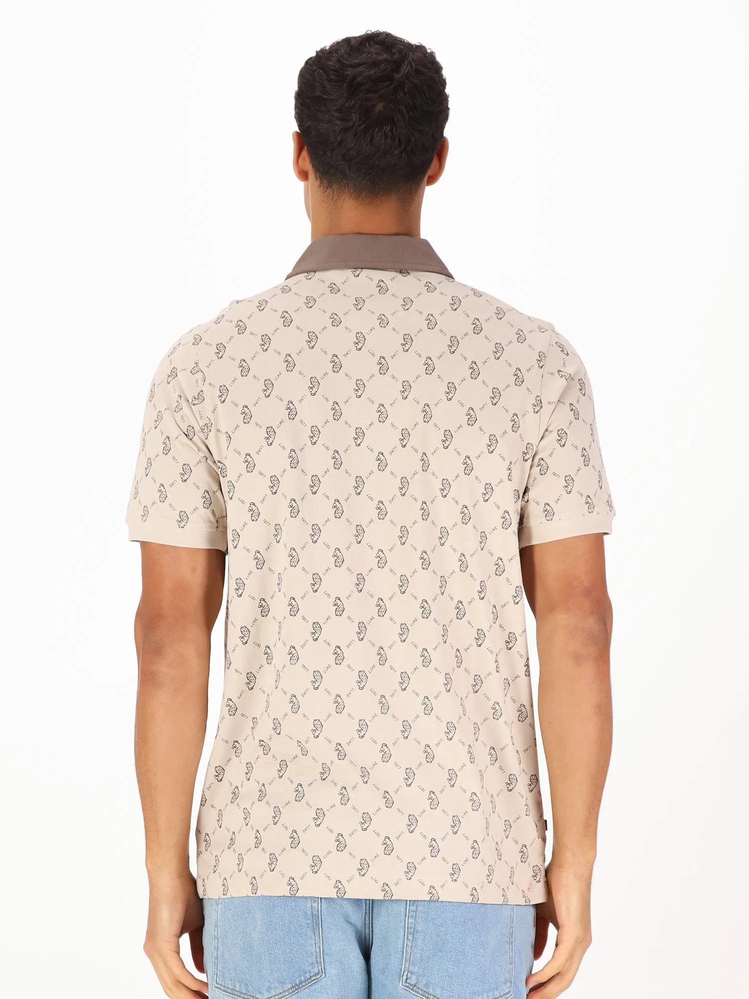 HENDERSON ZIP NECK POLO sold by Luke 1977 product image thumbnail 4