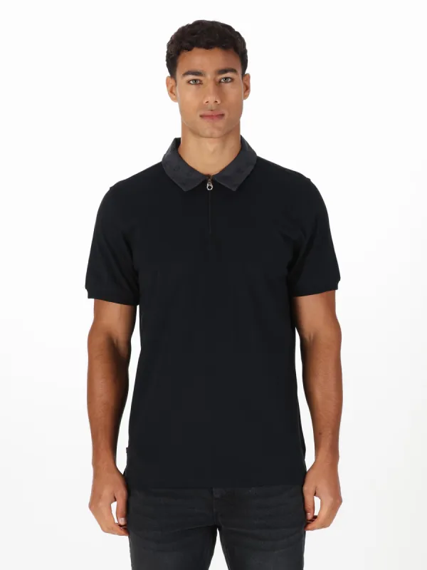 HENDERSON ZIP NECK POLO sold by Luke 1977