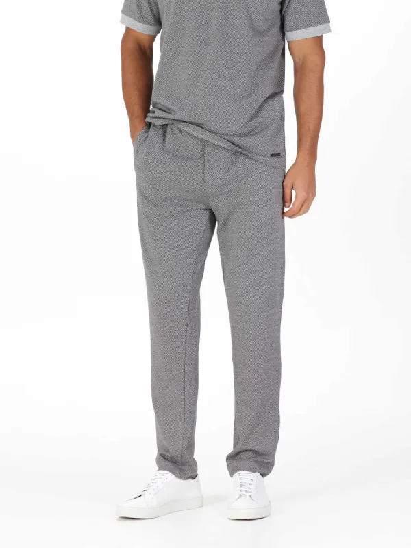 GENIL SMART HERRINGBONE JOGGERS sold by Luke 1977