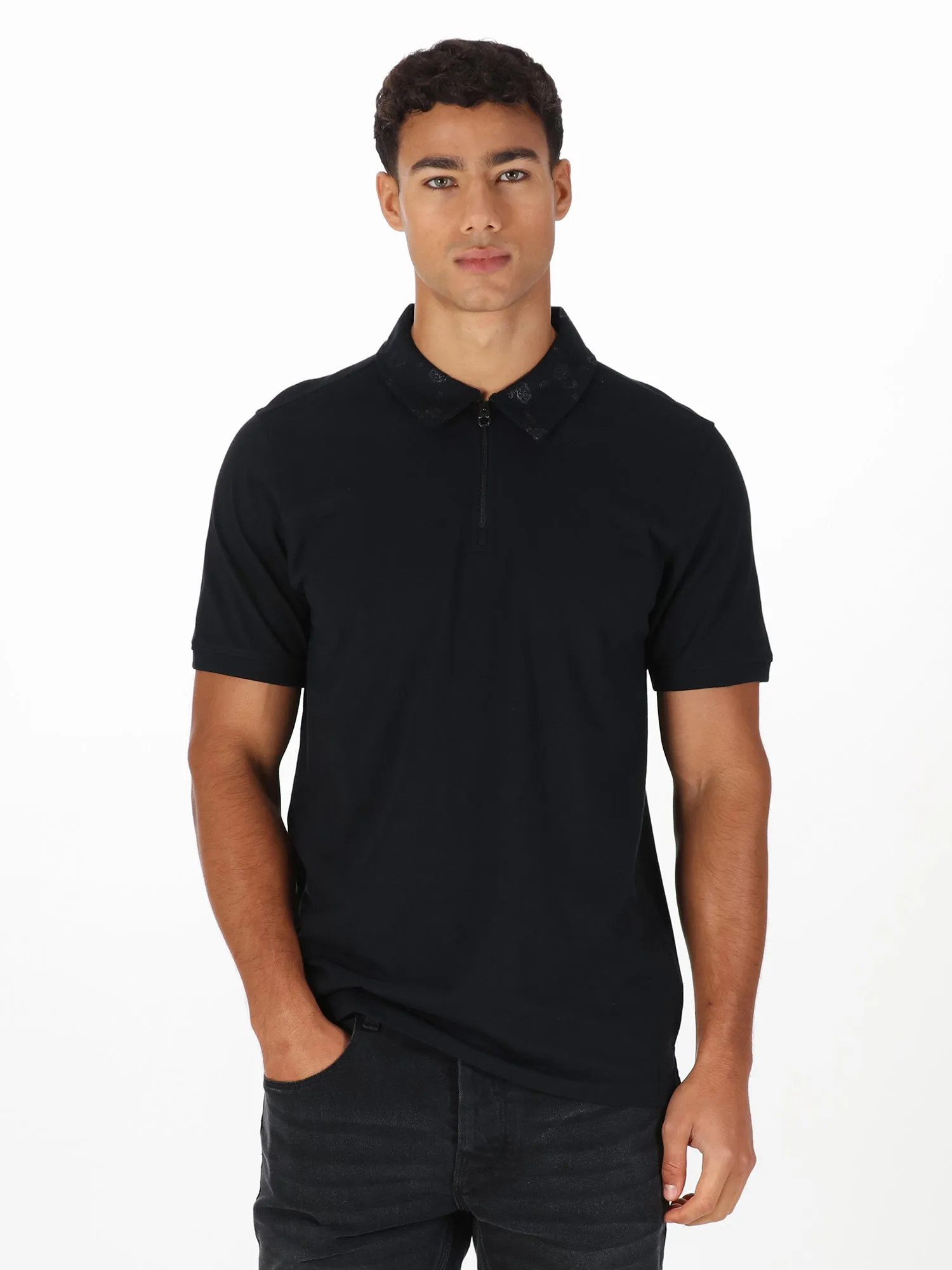 HENDERSON ZIP NECK POLO sold by Luke 1977