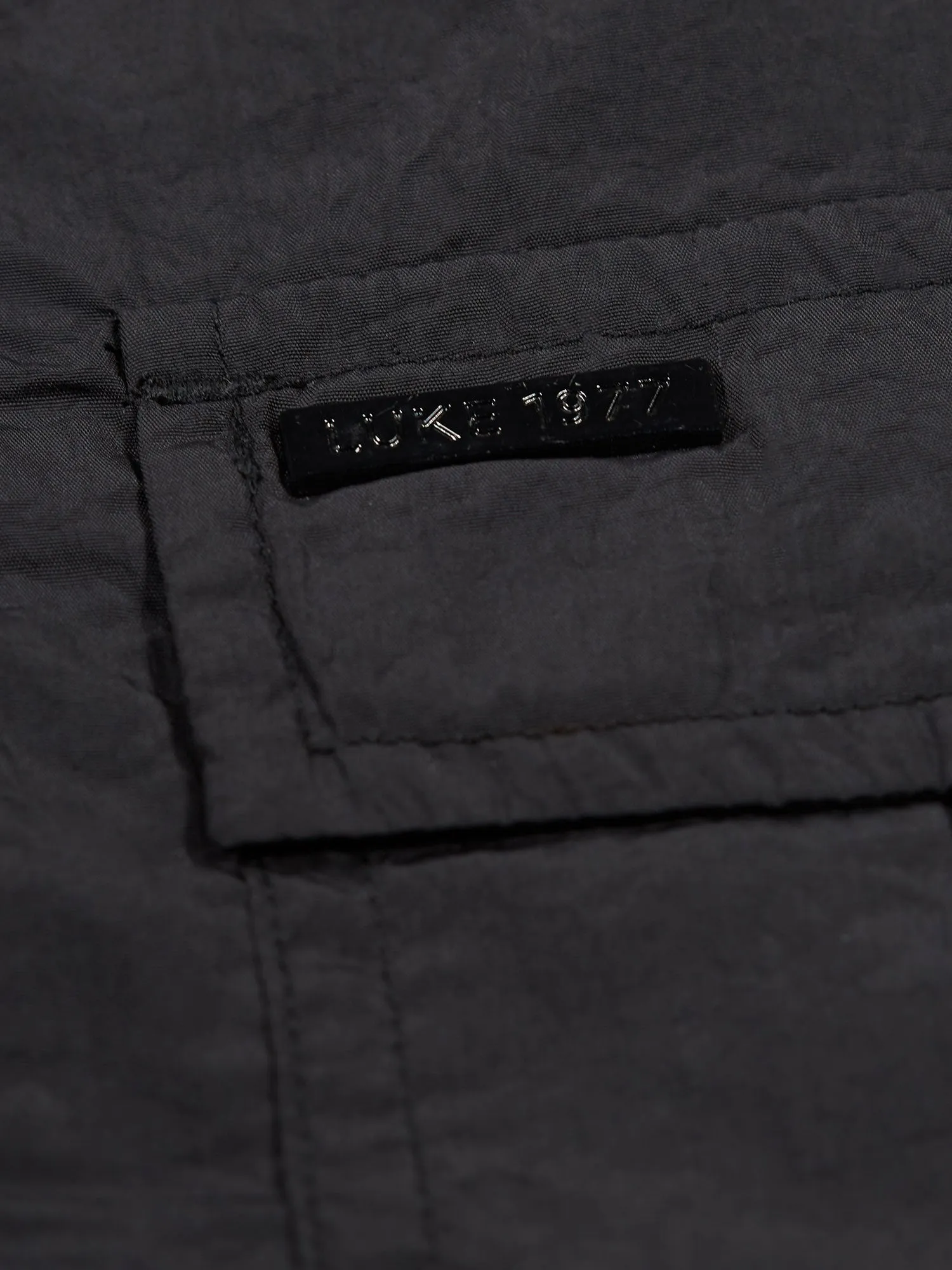 SEATTLE CRINKLED NYLON SHACKET sold by Luke 1977 product image thumbnail 3