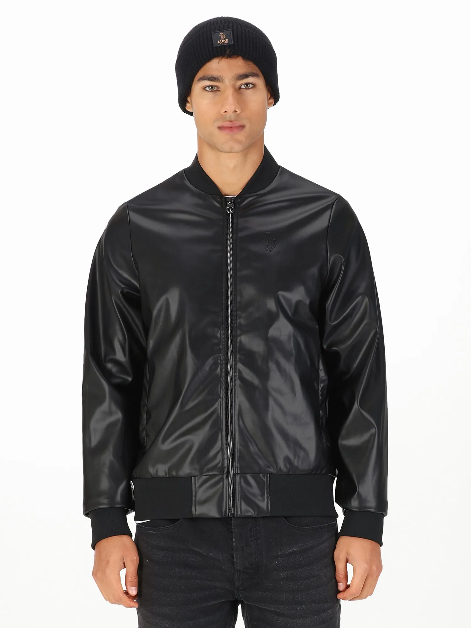 TOVEY DEBOSSED BOMBER JACKET sold by Luke 1977 product image thumbnail 2