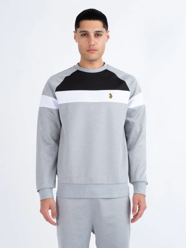 ADAM 3 PANELLED SWEATSHIRT sold by Luke 1977