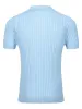 RIB EYE KNITTED ZIP POLO sold by Luke 1977