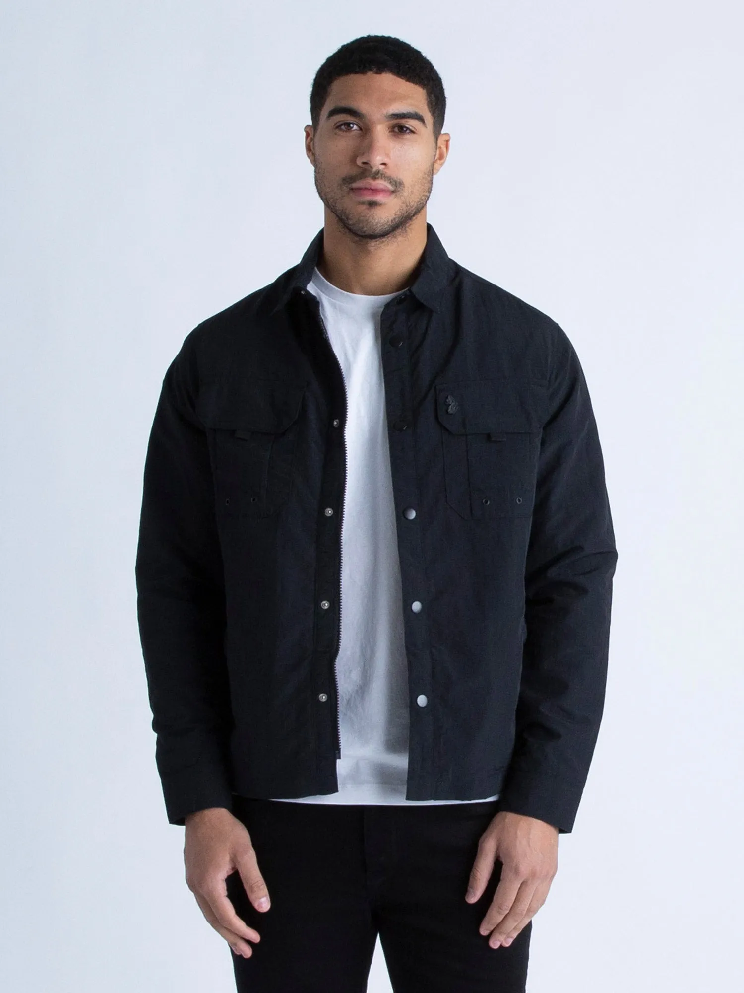 BLOW COLD LIGHTWEIGHT UTILITY SHACKET sold by Luke 1977