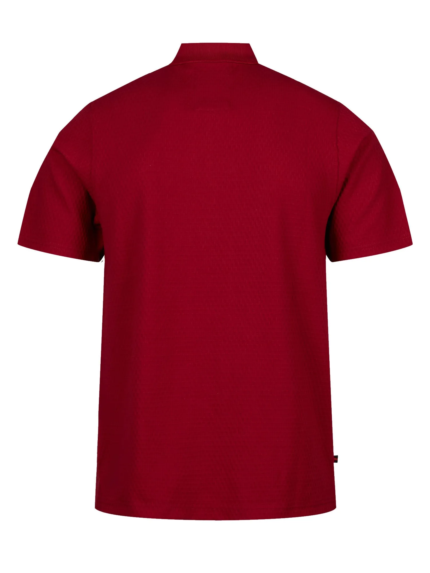 GILBRALTAR WAFFLE JACQUARD TEXTURED ZIP POLO sold by Luke 1977 product image thumbnail 2