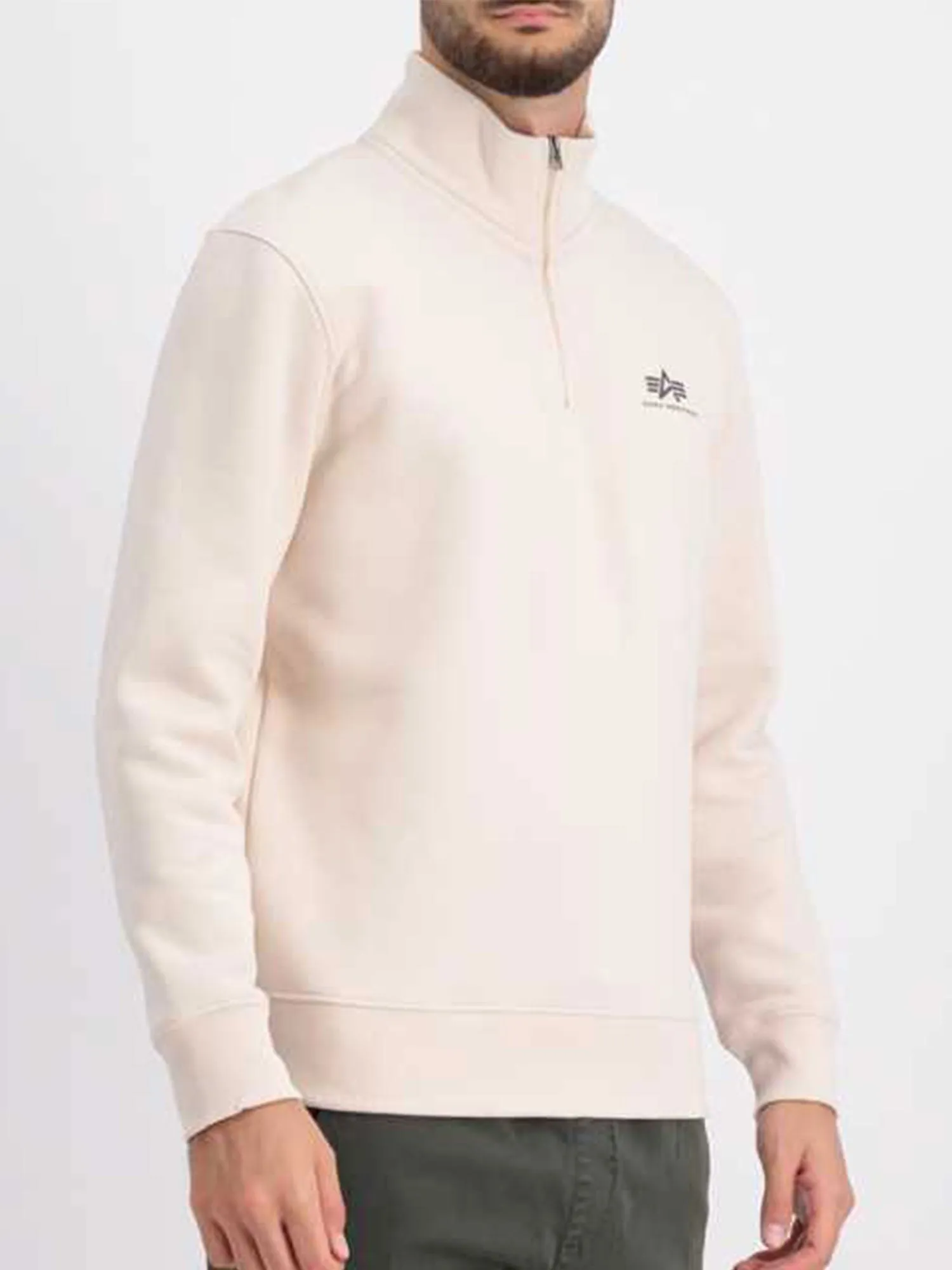 Alpha Industries Half Zip Sweater SL sold by Luke 1977