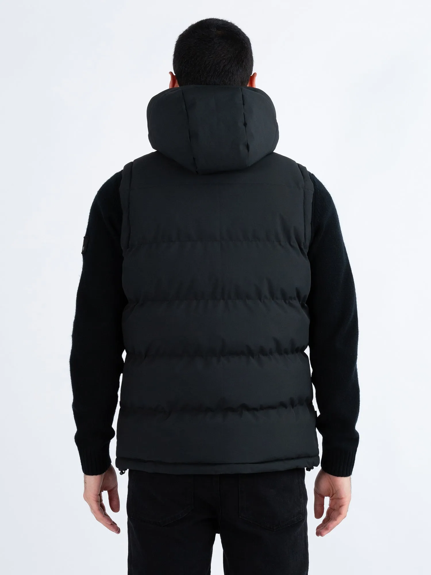 VIENNA QUILTED HOODED GILET sold by Luke 1977 product image thumbnail 4