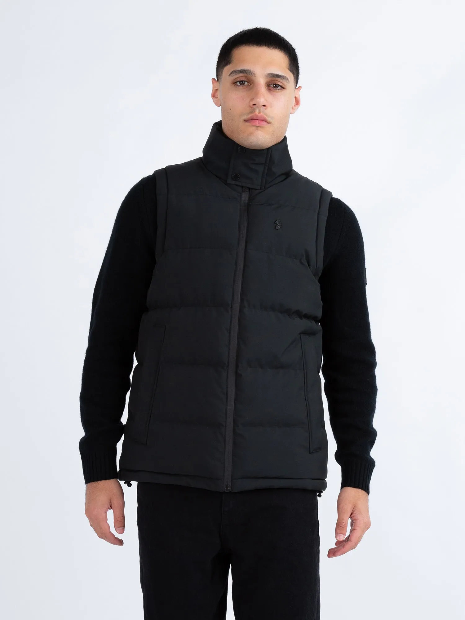 VIENNA QUILTED HOODED GILET sold by Luke 1977 product image thumbnail 5