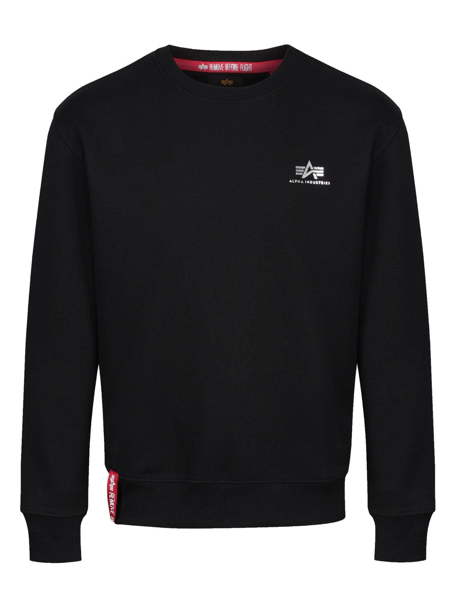 Alpha Industries Basic Sweater Small Logo Foil Print sold by Luke 1977 product image thumbnail 3