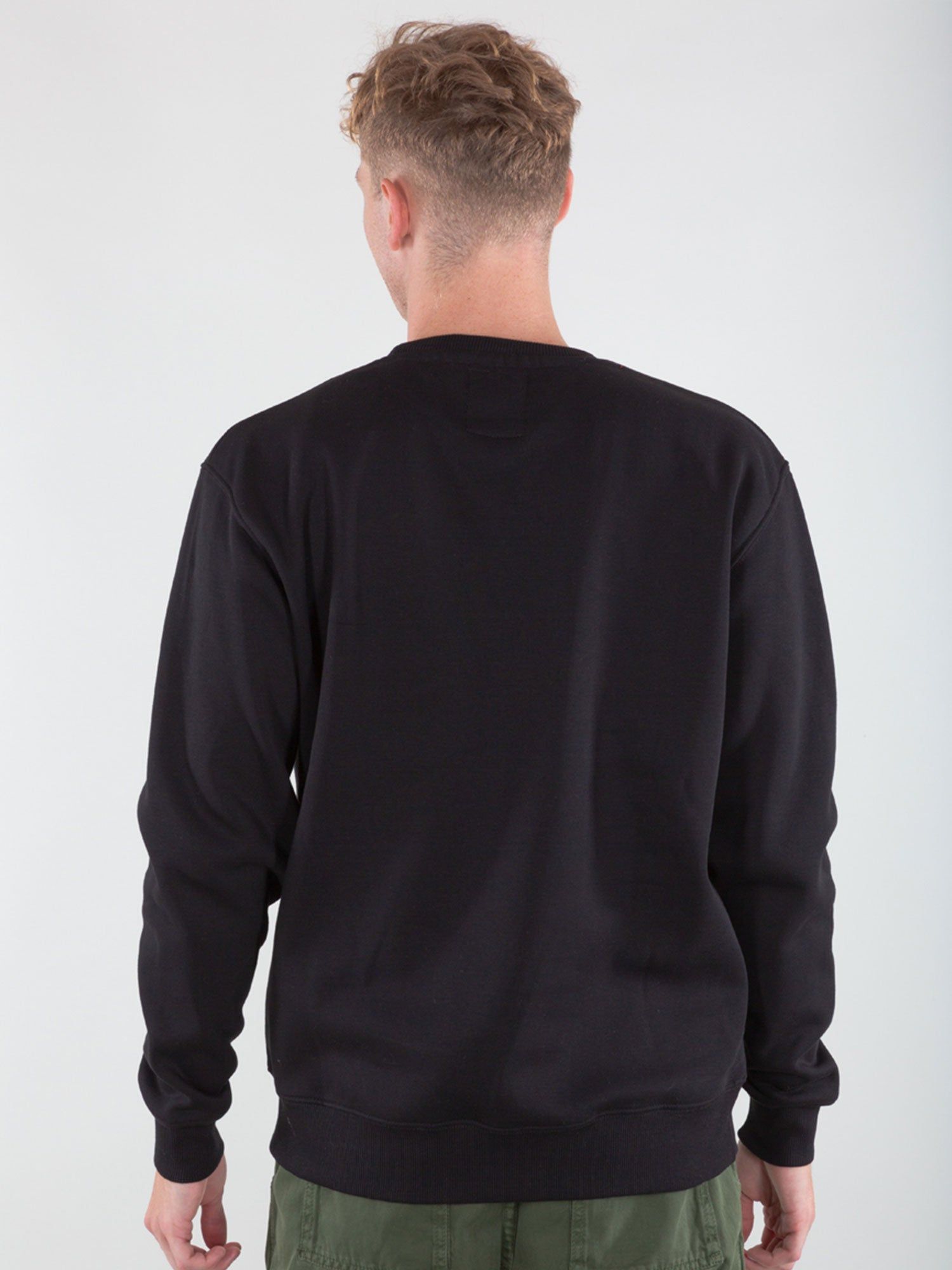 Alpha Industries Basic Sweater Small Logo Foil Print sold by Luke 1977 product image thumbnail 2