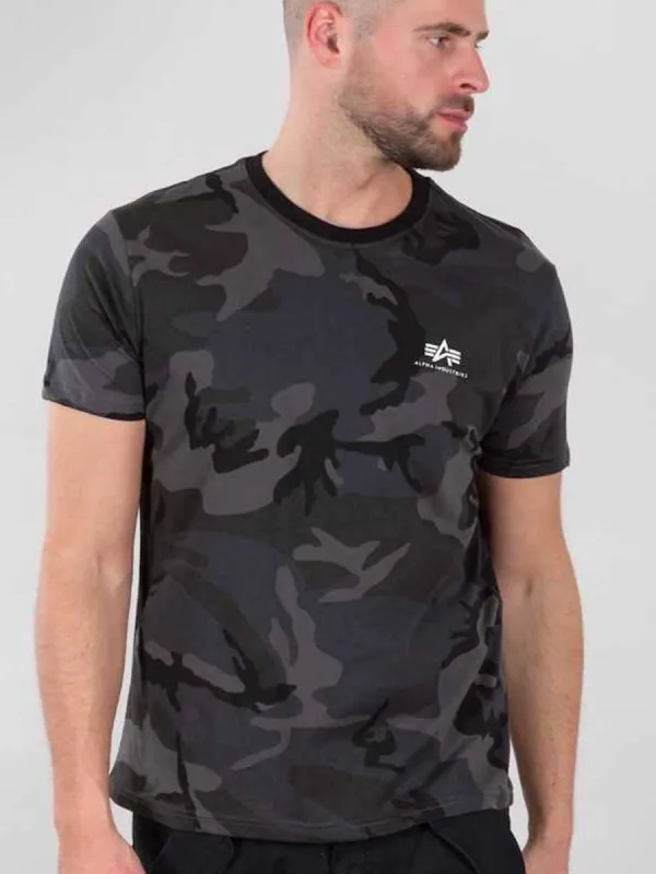 Alpha Industries Basic T Small Logo Camo sold by Luke 1977