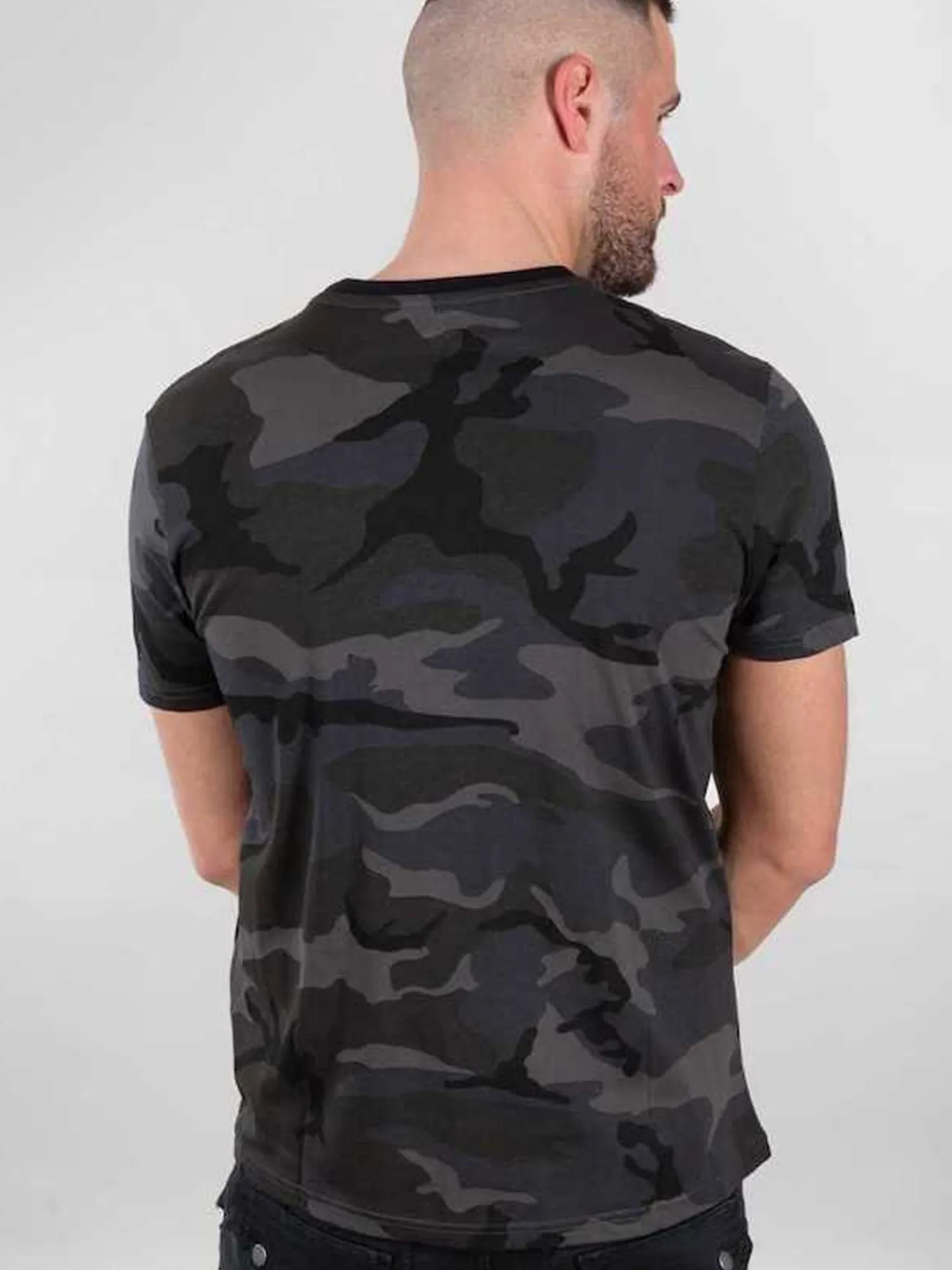 Alpha Industries Basic T Small Logo Camo sold by Luke 1977 product image thumbnail 2