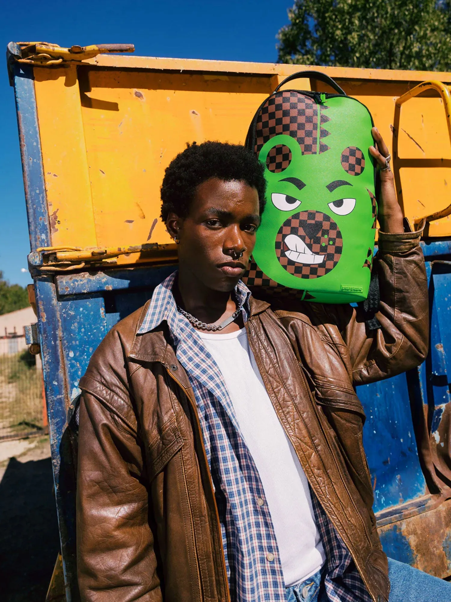 SPRAYGROUND GREEN MONEY BEAR DLXSV BACKPACK sold by Luke 1977 product image thumbnail 2