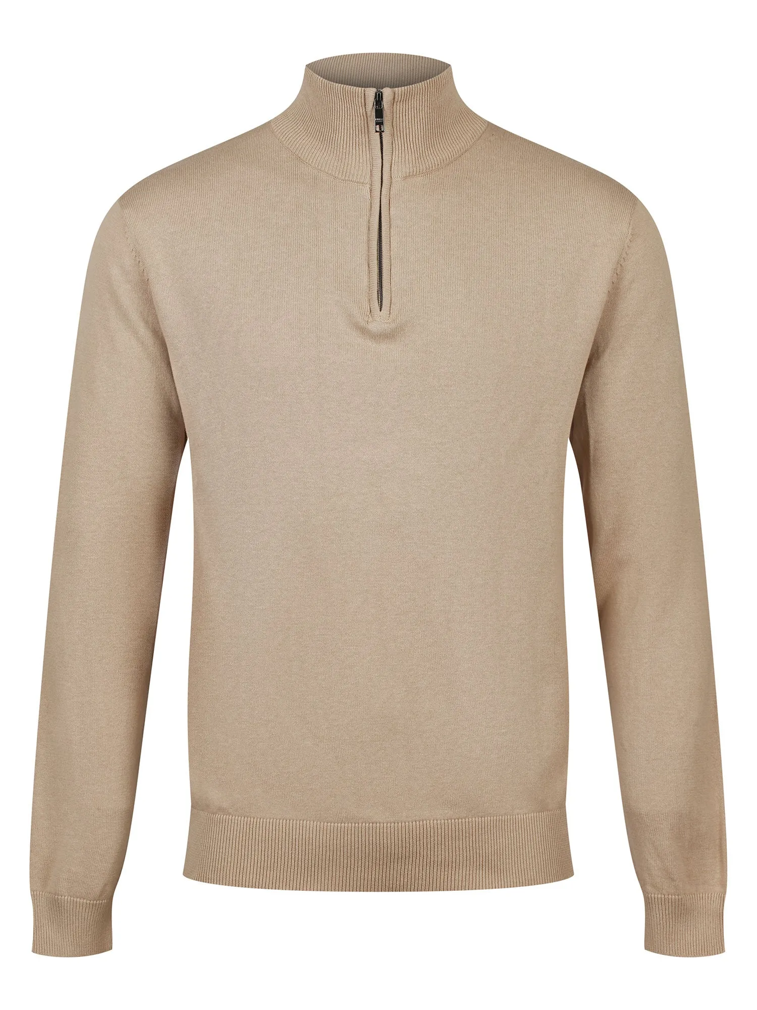 JACOB 1/4 ZIP KNITTED JUMPER sold by Luke 1977