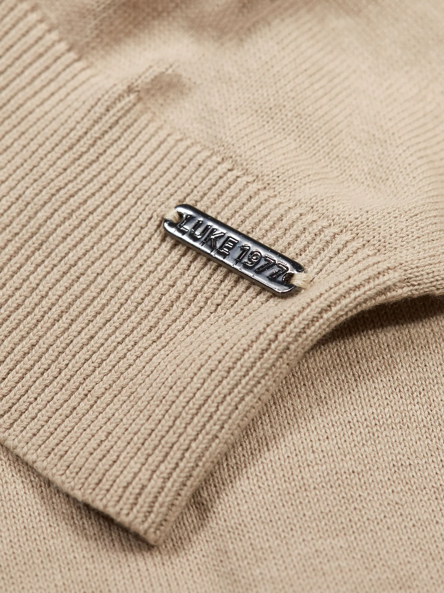 JACOB 1/4 ZIP KNITTED JUMPER sold by Luke 1977 product image thumbnail 4