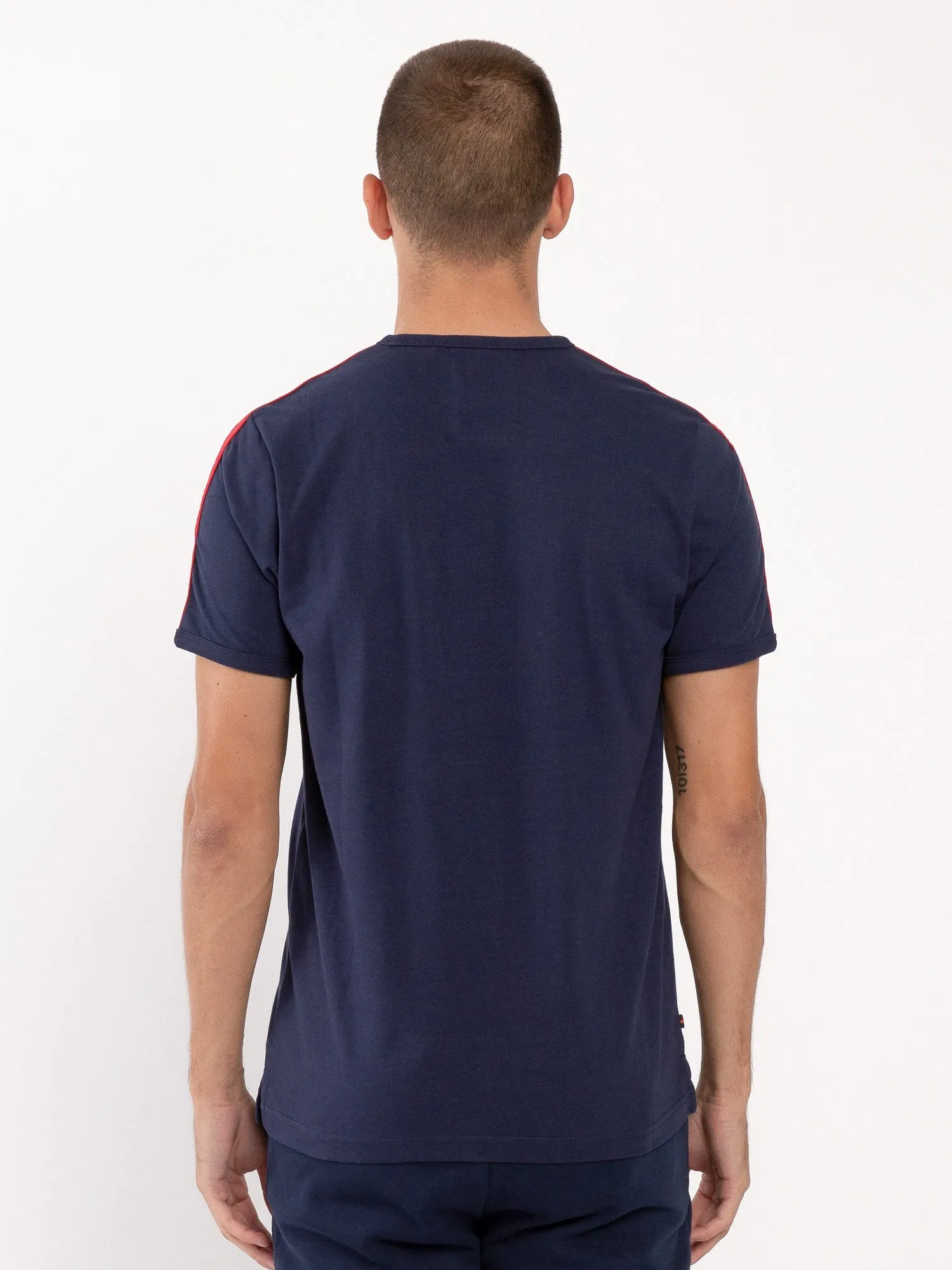 CALVIA CHEVRON T-SHIRT sold by Luke 1977 product image thumbnail 4