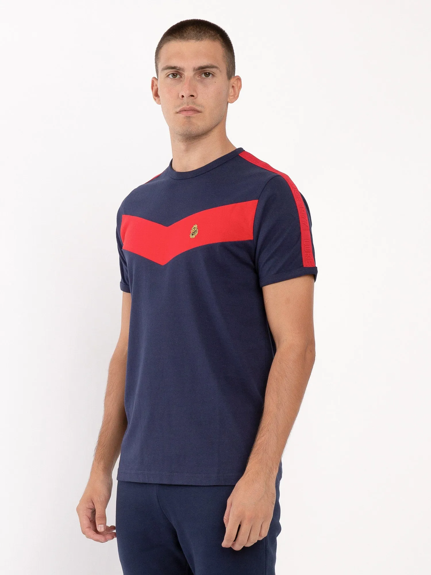 CALVIA CHEVRON T-SHIRT sold by Luke 1977 product image thumbnail 3