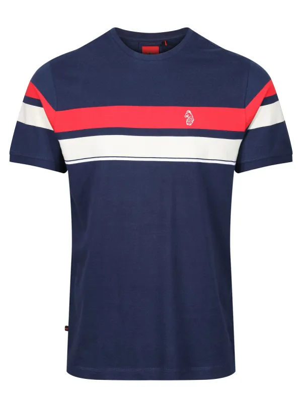 YD BRAZILIA CHEST STRIPE T-SHIRT sold by Luke 1977