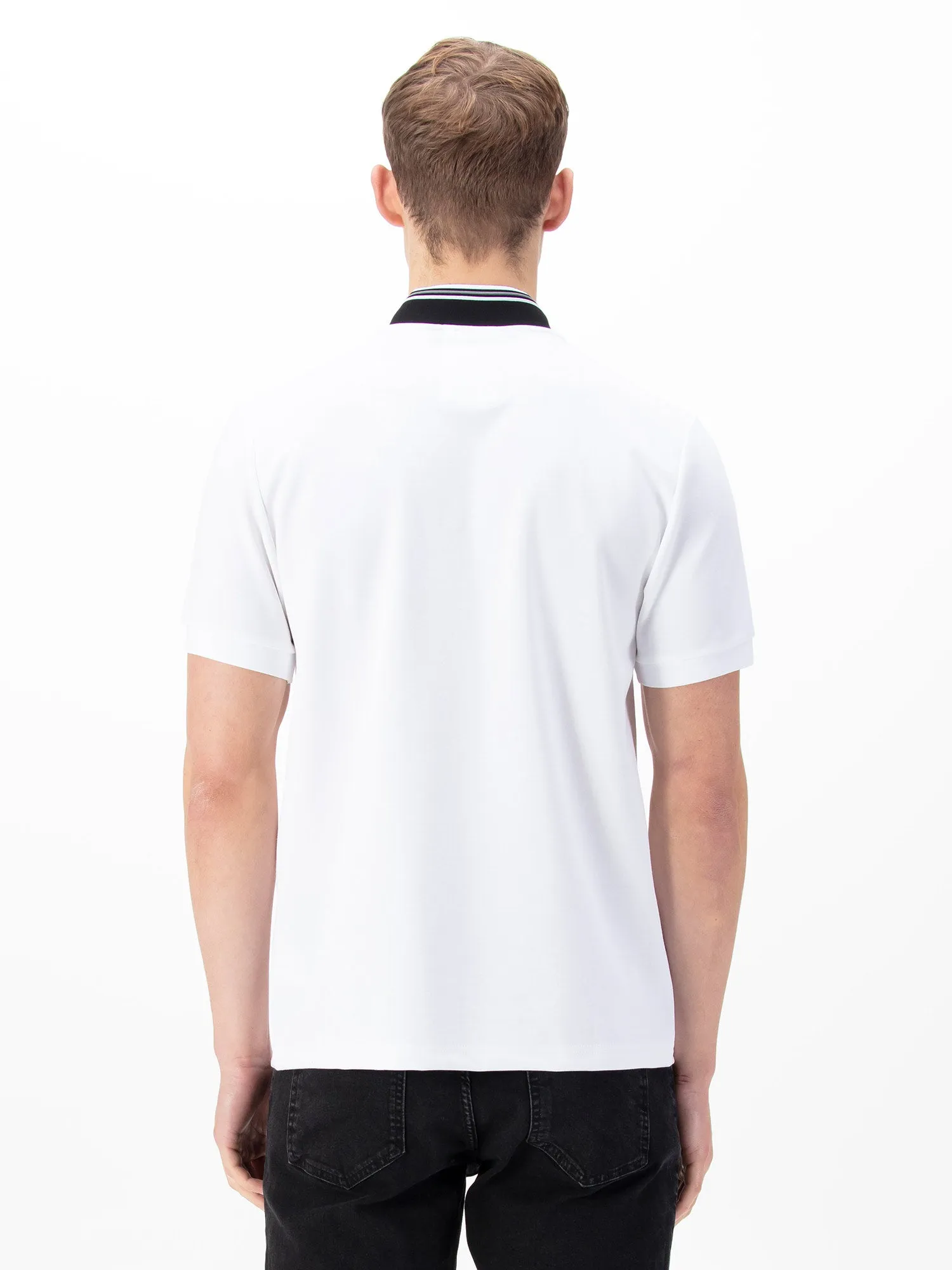 ERIC BASEBALL NECK POLO sold by Luke 1977 product image thumbnail 3