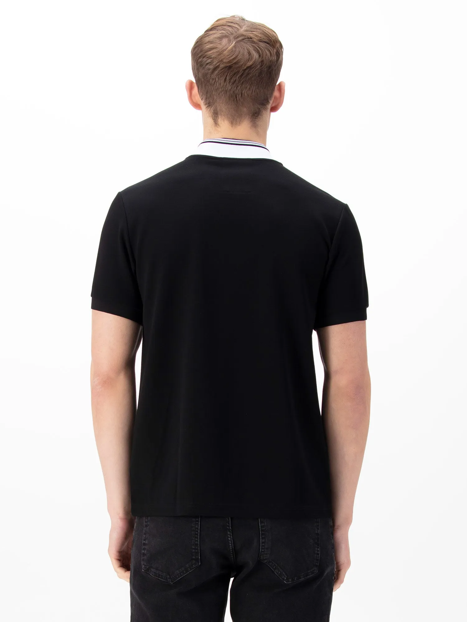 ERIC BASEBALL NECK POLO sold by Luke 1977 product image thumbnail 4