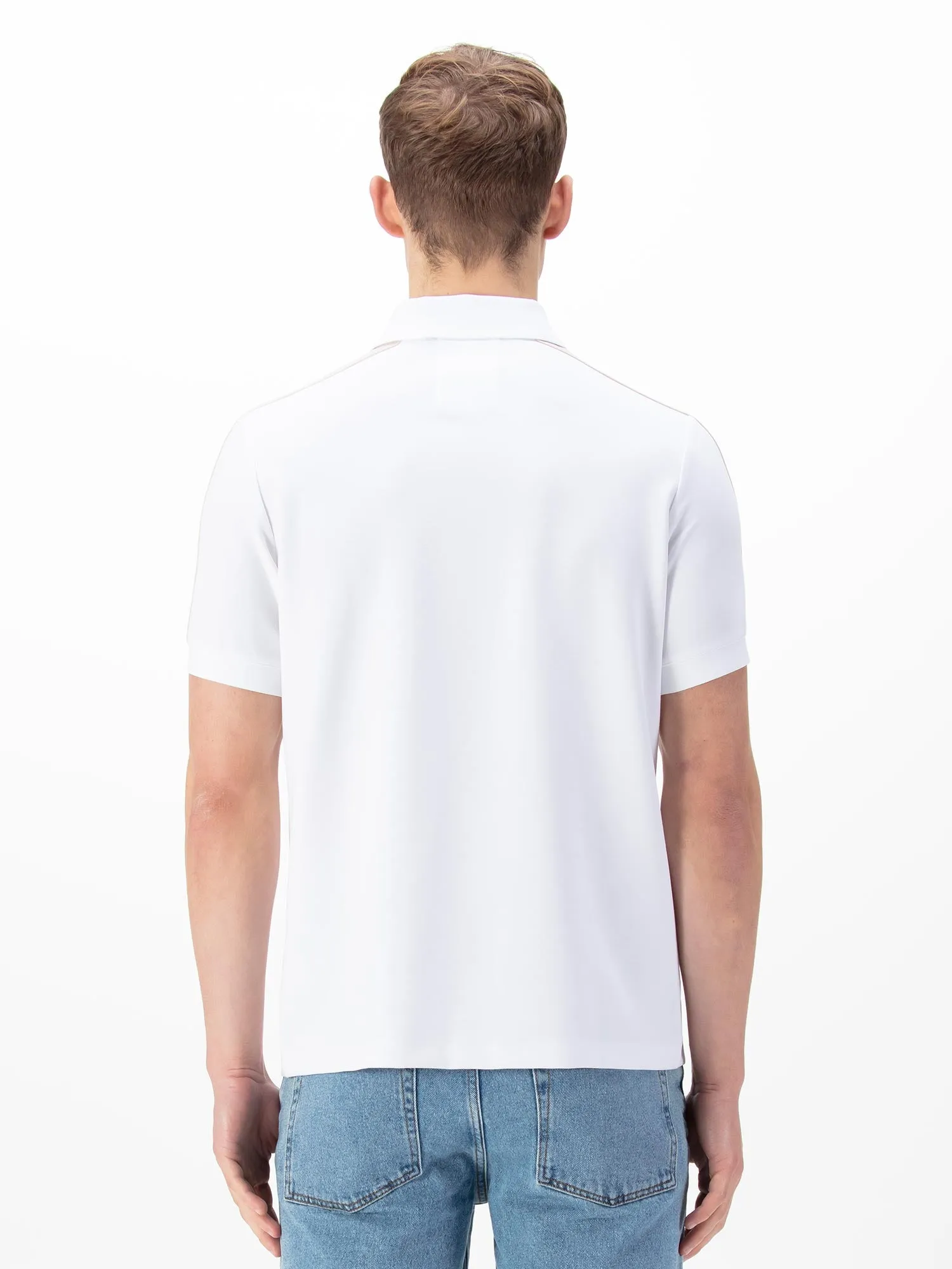 CALTECH TRIM TAPE ZIP POLO sold by Luke 1977 product image thumbnail 4